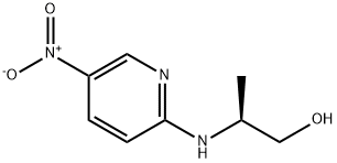 (S)-(-)-N-(5-NITRO-2-PYRIDYL)ALANINOL Structural