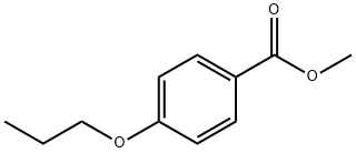 METHYL 4-N-PROPYLOXYBENZOATE Structural