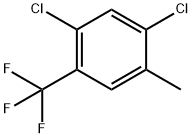 2,4-Dichloro-5-methylbenzotrifluoride Structural