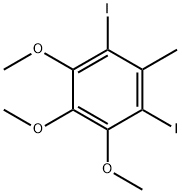 BENZENE, 1,3-DIIODO-4,5,6-TRIMETHOXY-2-METHYL-