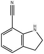 7-indolinecarbonitrile Structural