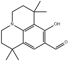 9-Formyl-8-hydroxy-1,1,7,7-tetramethyljulolidine Structural