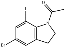 1-ACETYL-5-BROMO-7-IODOINDOLINE