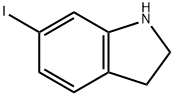 6-IODO-2,3-DIHYDRO-1H-INDOLE HYDROCHLORIDE Structural