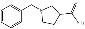 1-BENZYL-PYRROLIDINE-3-CARBOXYLIC ACID AMIDE Structural