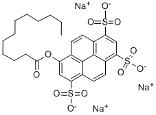 8-DODECANOYLOXYPYRENE-1,3,6-TRISULFONIC ACID TRISODIUM SALT