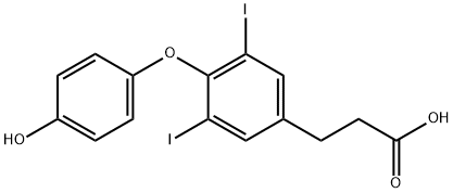 3 5-DIIODOTHYROPROPIONIC ACID Structural