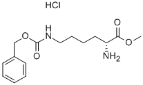 H-D-Lys(Z)-OMe . HCl Structural