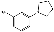 3-PYRROLIDIN-1-YL-PHENYLAMINE Structural