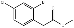 METHYL ALPHA-BROMO-2-CHLOROPHENYLACETATE Structural