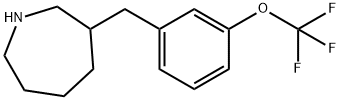 Hexahydro-3-[[3-(trifluoroMethoxy)phenyl]Methyl]-1H-azepine Structural