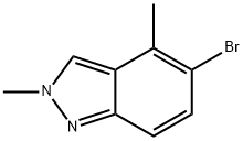 5-bromo-2,4-dimethyl-2H-indazole