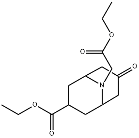 9-Azabicyclo[3.3.1]Nonane-9-Acetic Acid, 3-(Ethoxycarbonyl)-7-Oxo-, Ethyl Ester