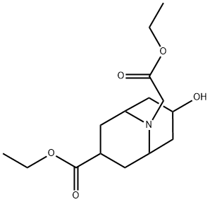 7-Ethoxycarbonyl-9-(ethoxycarbonylmethyl)-9-azabicyclo[3,3,1]nonan-3-ol