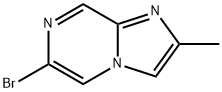 6-Bromo-2-methylimidazo[1,2-a]pyrazine Structural