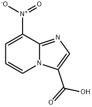 IMidazo[1,2-a]pyridine-3-carboxylic acid, 8-nitro- Structural