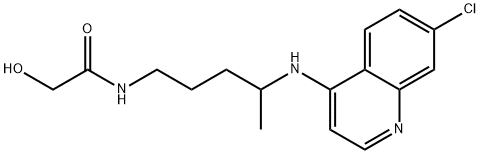 Didesethyl Chloroquine Hydroxyacetamide Structural