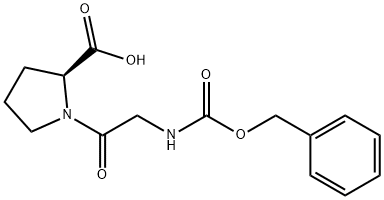 Z-GLY-PRO-OH Structural