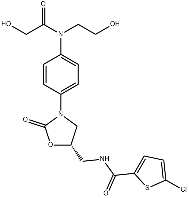 Rivaroxaban Diol (Mixture of Diastereomers) Structural