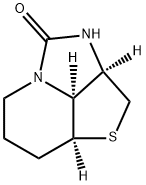 (2aR,7aS,7bS)-Hexahydro-2H-1-thia-3,4a-diazacyclopent[cd]inden-4(3H)-one Structural