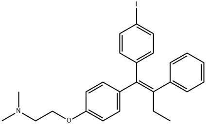 4-iodotamoxifen Structural