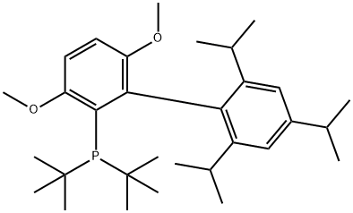 2-(Di-t-butylphosphino)-3,6-dimethoxy-2'-4'-6'-tri-i-propyl-1,1'-biphenyl, min. 98%  t-butylBrettPhos