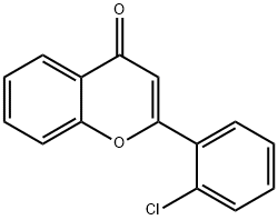 2'-chloroflavone Structural