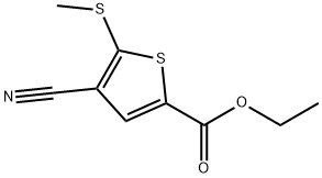 ETHYL 4-CYANO-5-(METHYLTHIO)THIOPHENE-2-CARBOXYLATE