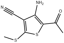 5-ACETYL-4-AMINO-2-(METHYLTHIO)THIOPHENE-3-CARBONITRILE