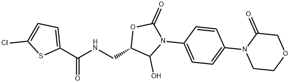 Rivaroxaban Hydroxyoxazalone Metabolite
(Mixture of Diastereomers) Structural