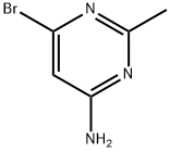 4-Amino-6-bromo-2-methylpyrimidine Structural