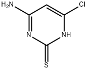 4-AMINO-6-CHLOROPYRIMIDINE-2-THIOL Structural