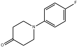 1-(4-FLUORO-PHENYL)-PIPERIDIN-4-ONE Structural