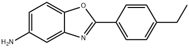 2-(4-ETHYL-PHENYL)-BENZOOXAZOL-5-YLAMINE Structural