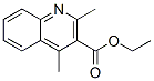 ETHYL 2,4-DIMETHYLQUINOLINE-3-CARBOXYLATE Structural