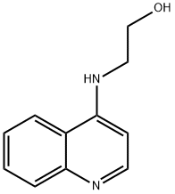 4-(2-HYDROXYETHYL)AMINOQUINOLINE Structural