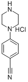 1-(4-CYANOPHENYL)-PIPERAZINE HYDROCHLORIDE, 98 Structural