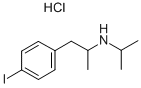 4-IODO-N-ISOPROPYLAMPHETAMINE HYDROCHLORIDE Structural