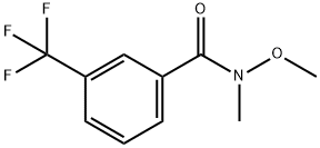 N-METHOXY-N-METHYL-3-(TRIFLUOROMETHYL)BENZENECARBOXAMIDE