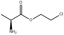L-Alanine, 2-chloroethyl ester (9CI) Structural