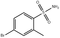 4-BROMO-2-METHYLBENZENESULFONAMIDE Structural