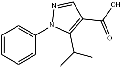 5-Isopropyl-1-phenyl-1H-pyrazole-4-carboxylic	acid