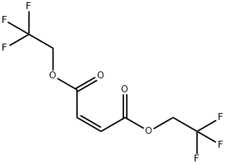 Bis(2,2,2-trifluoroethyl)maleate Structural