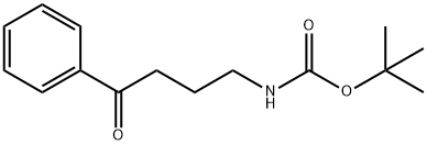 (4-OXO-4-PHENYL-BUTYL)-CARBAMIC ACID TERT-BUTYL ESTER Structural