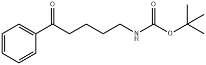 (5-OXO-5-PHENYL-PENTYL)-CARBAMIC ACID TERT-BUTYL ESTER Structural