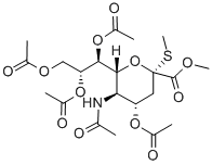 METHYL-4 7 8 9-TETRA-O-ACETYL-2-THIO -N- Structural