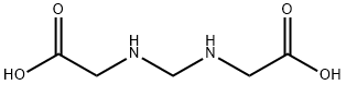 Glycine, N,N-methylenebis- (9CI) Structural