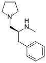 (S)-METHYL-(2-PHENYL-1-PYRROLIDIN-1-YLMETHYL-ETHYL)-AMINE
 Structural