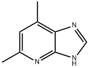 Imidazo[4,5-b]pyridine, 5,7-dimethyl- (6CI,9CI) Structural