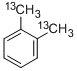 O-XYLENE-ALPHA,ALPHA'-13C2 Structural